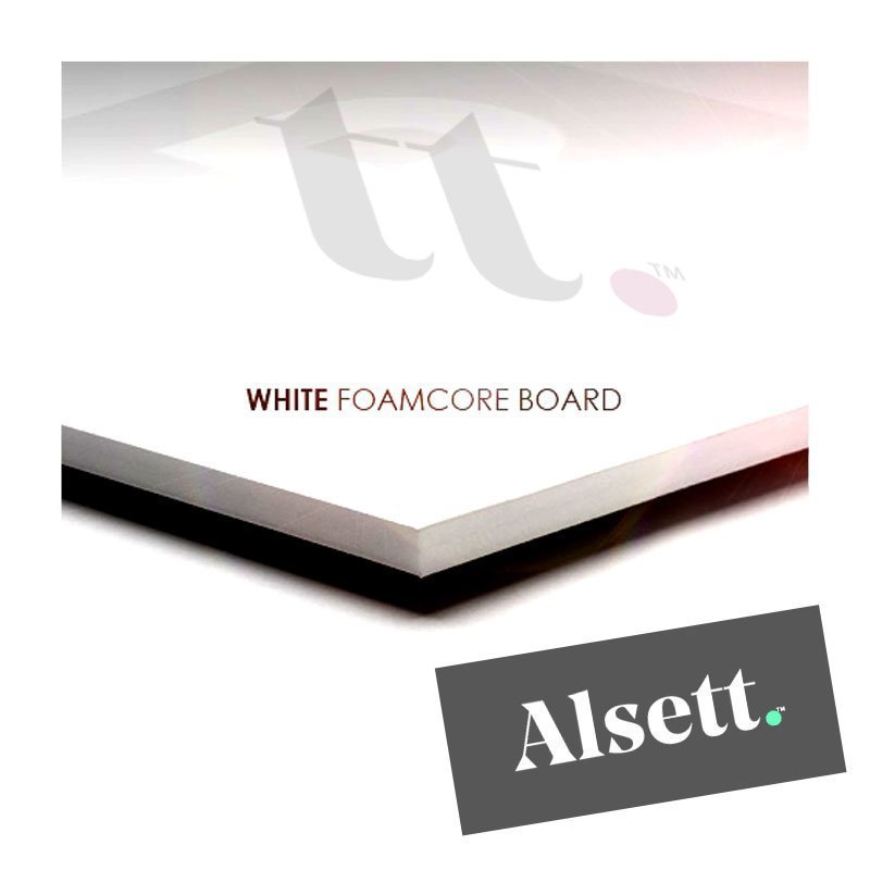 Foam Board Signs White 1 Sided