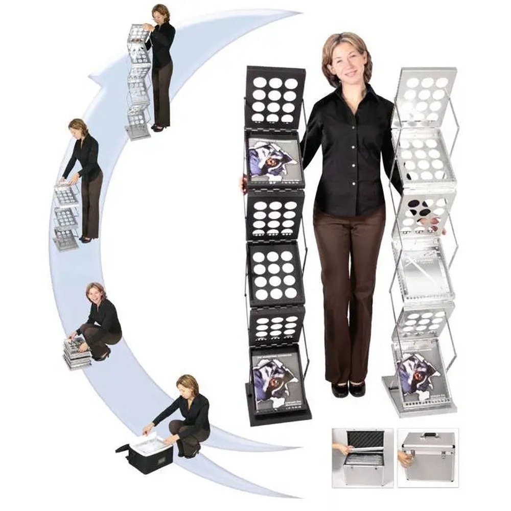 Orbus Trade Show ZedUp Literature Racks